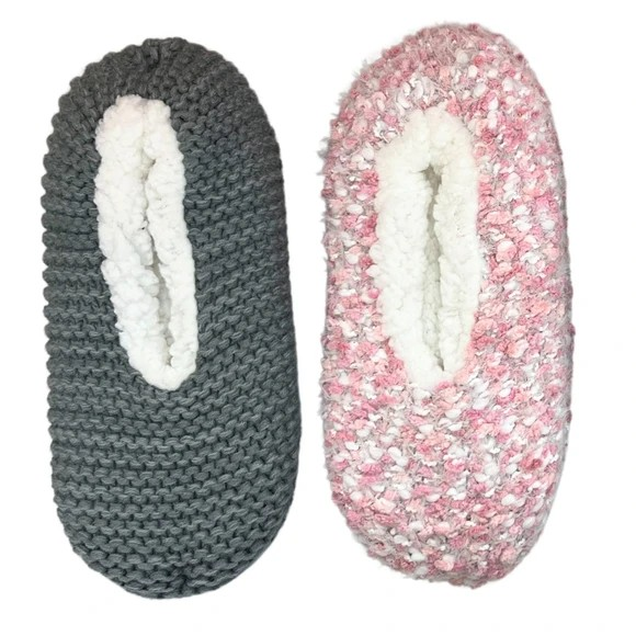 One Size Women's Ballerina Knitted Slippers in Assorted Prints One Size Women's Ballerina Knitted Slippers in Assorted Prints One Size Women's Ballerina Knitted Slippers in Assorted Prints One Size Women's Ballerina Knitted Slippers in Assorted Prints