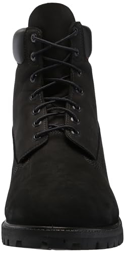 Timberland Men's 6" Premium Waterproof Boot, Black Nubuck-New 2024, 10