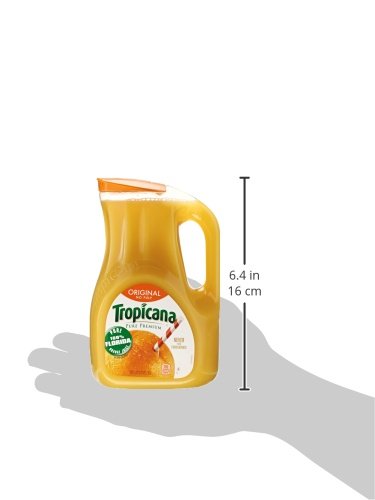 Tropicana, Orange Juice, No Pulp, 89 oz