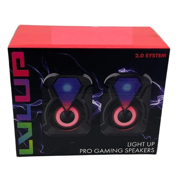 LVL UP Light Up Desktop Pro Gaming Speakers LVL UP Light Up Desktop Pro Gaming Speakers LVL UP Light Up Desktop Pro Gaming Speakers LVL UP Light Up Desktop Pro Gaming Speakers