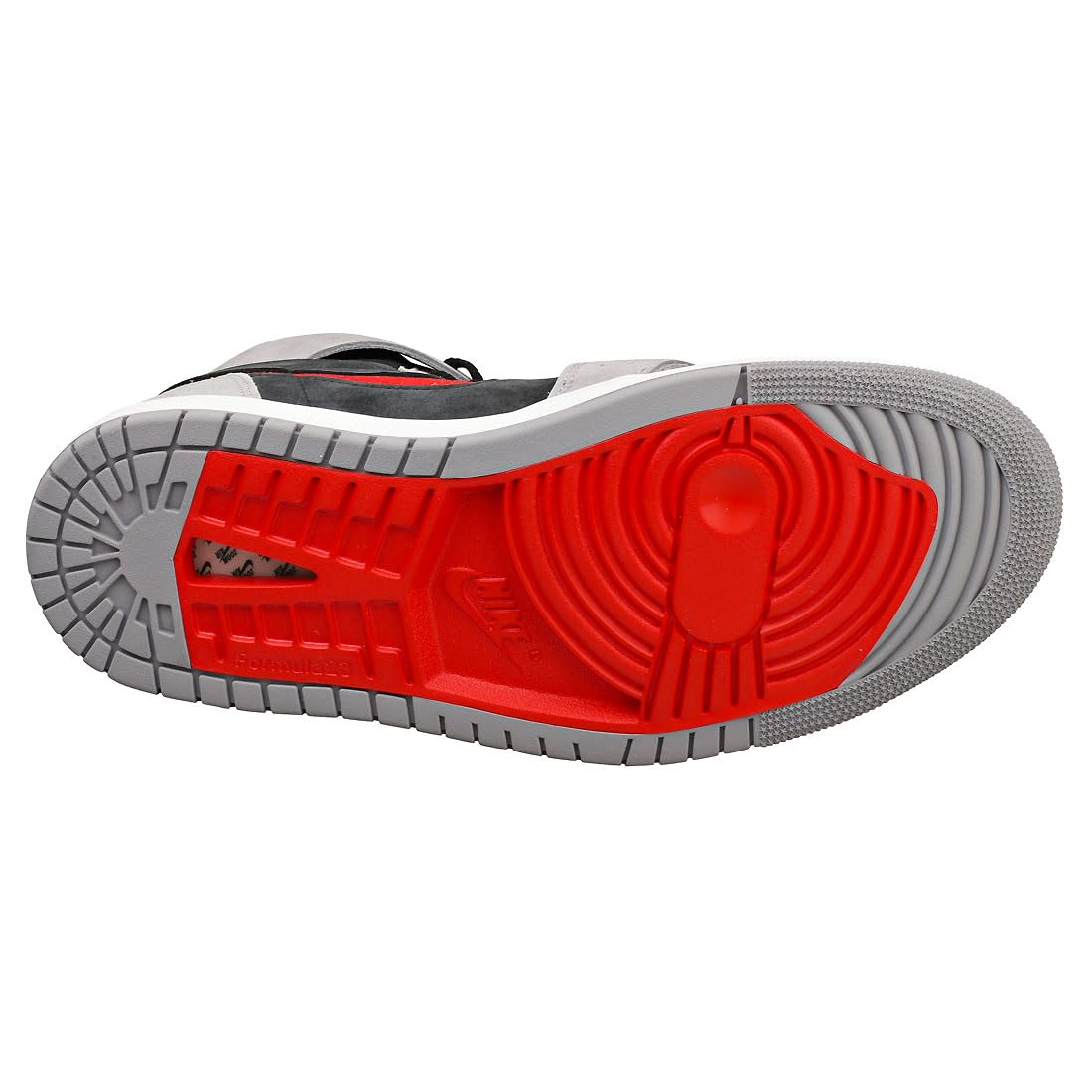 Men's Jordan 1 High Zoom Air CMFT Black/Fire Red-Cement Grey DV1307-060 8.5