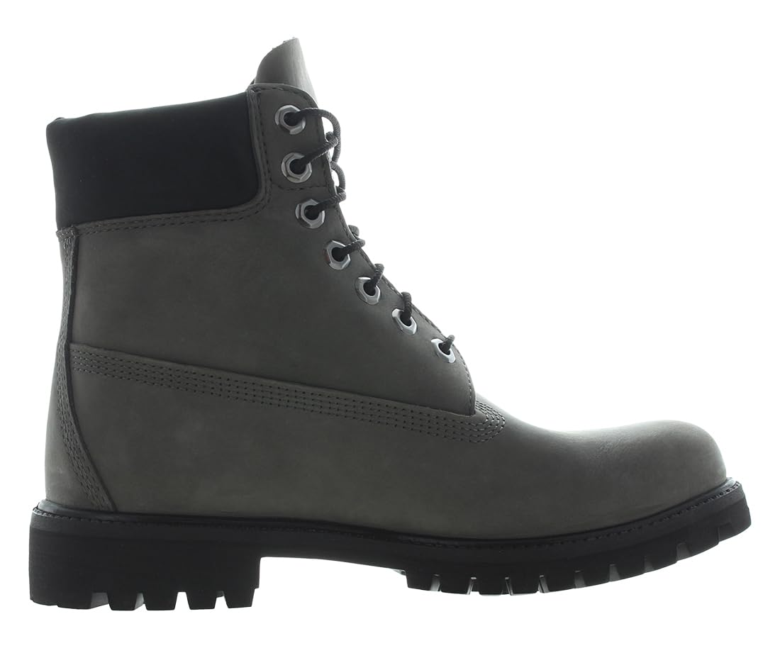 Timberland Men's 6 Inch Premium Boot Fashion, Medium Grey Nubuck,