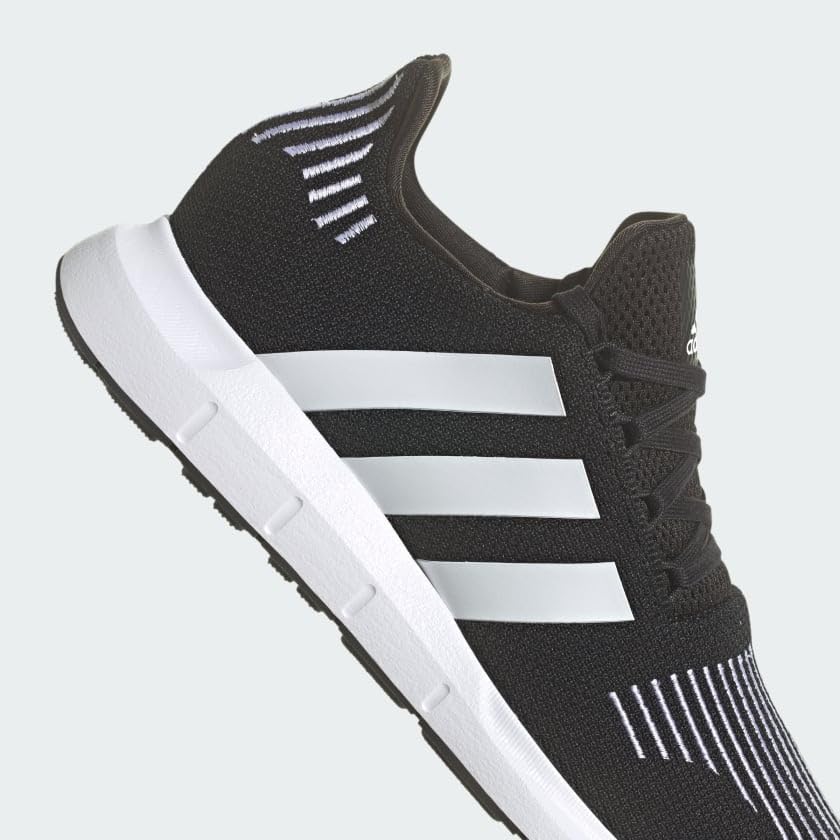 adidas Men's Swift Run 1.0 Shoes Sneaker, Core Black/White/White