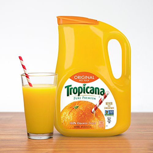 Tropicana, Orange Juice, No Pulp, 89 oz