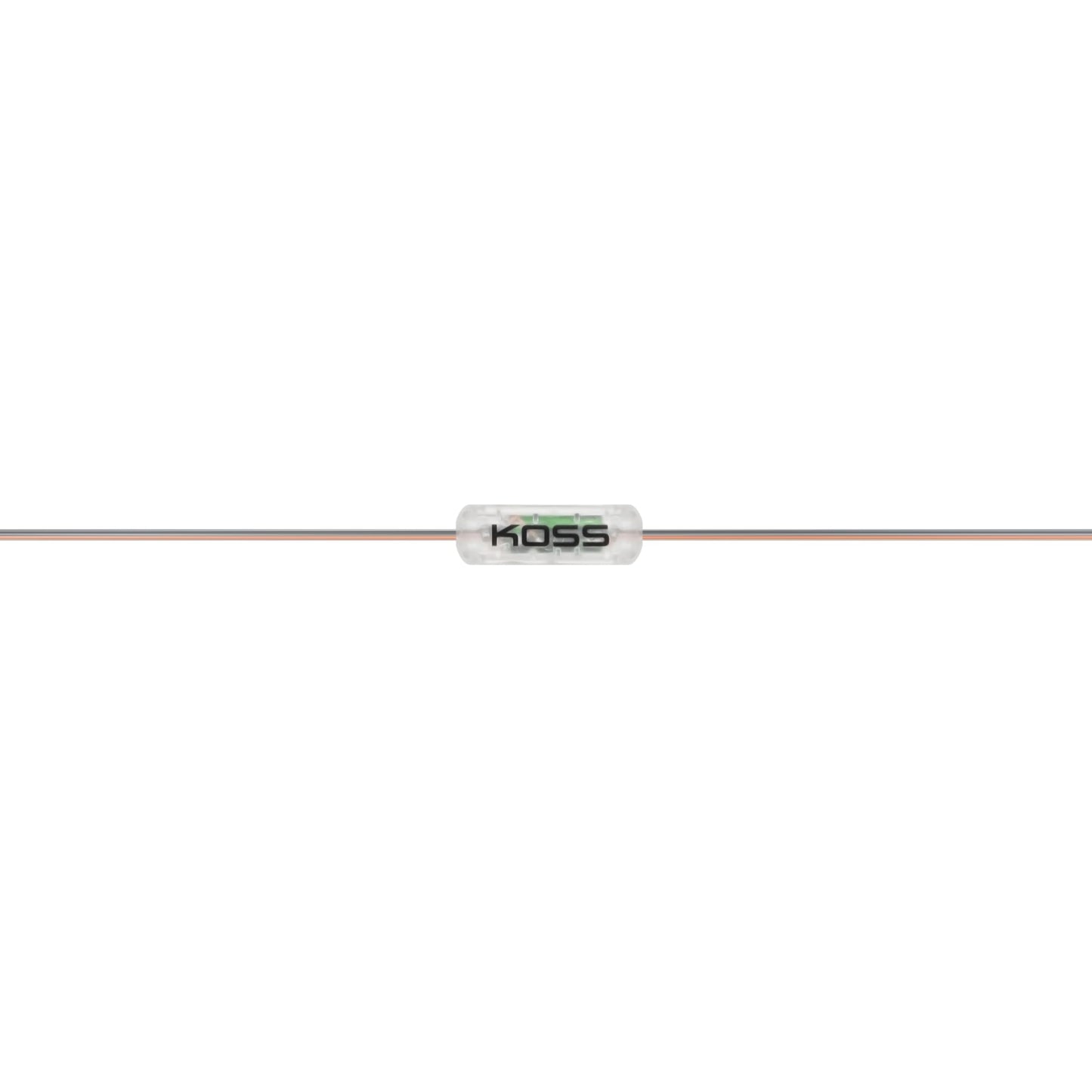 Koss CL5i Clear Transparent On-Ear Headphones, in-Line Microphone and Remote, Retro Style, 3.5mm Plug