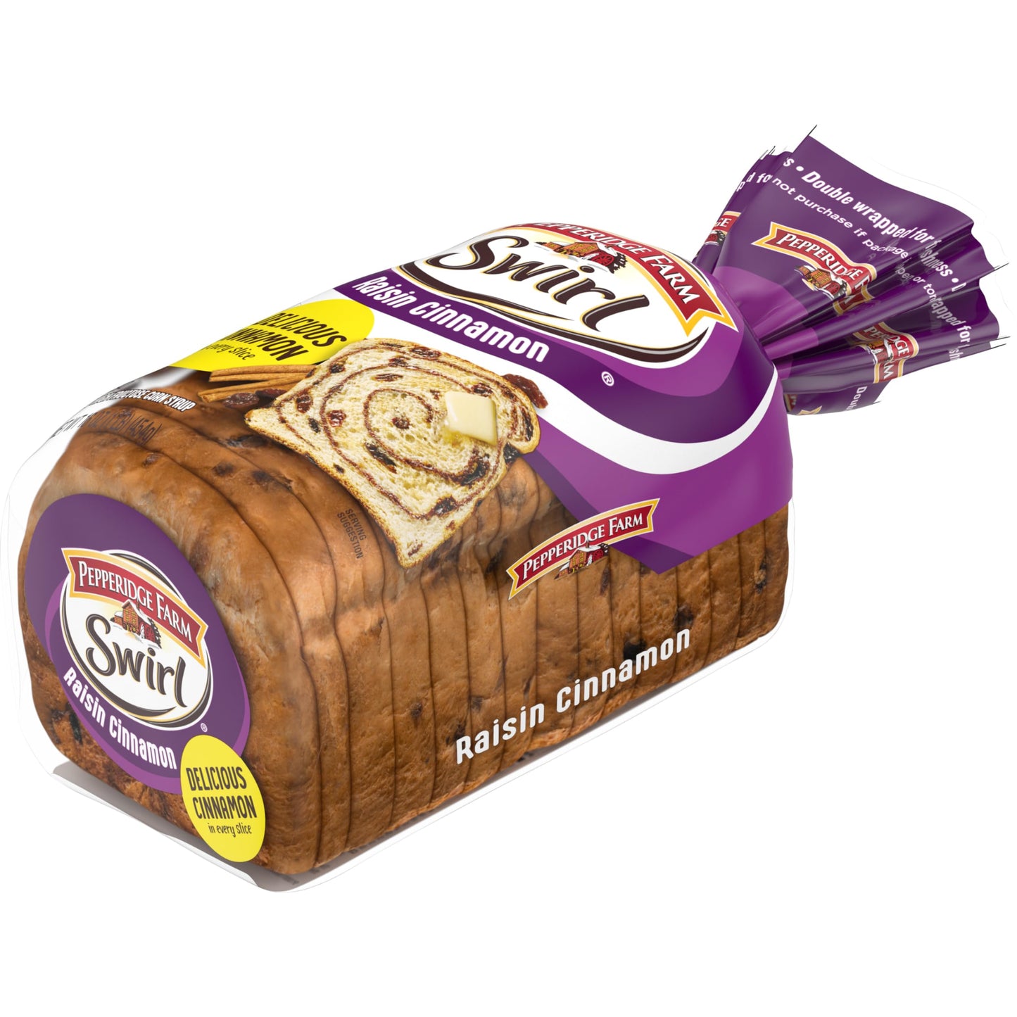 Pepperidge Farm Raisin Cinnamon Swirl Breakfast Bread, 16 Oz Loaf