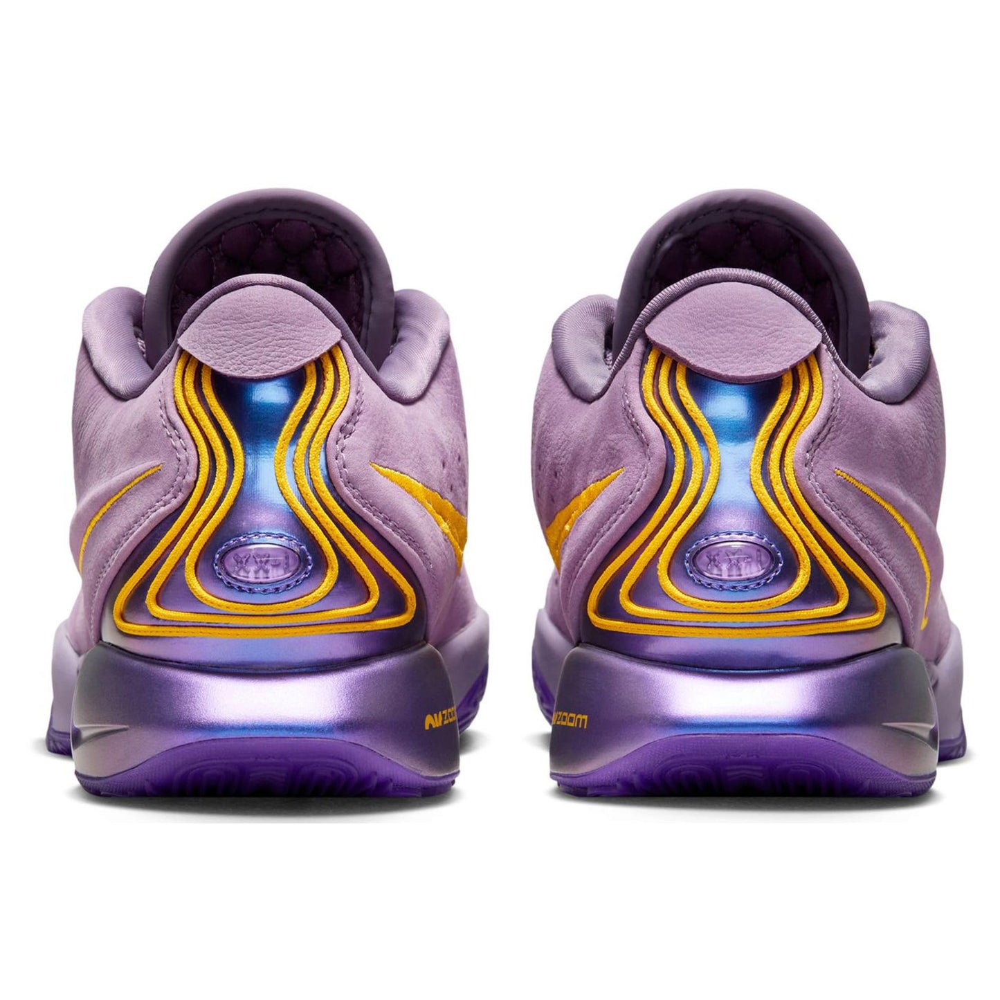 Lebron XXI Basketball Shoes (FV2345-500, Violet Dust/Purple Cosmos/University Gold) Size 11