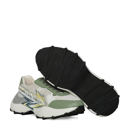 MCM Men&#39;s Skystream Sneakers in MCMotor Leather