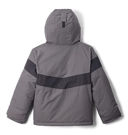 Columbia Youth Boys Lightning Lift II Jacket, City Grey/Shark, XX-Small