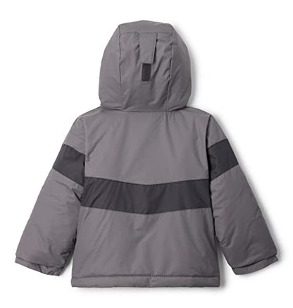 Columbia Youth Boys Lightning Lift II Jacket, City Grey/Shark, XX-Small