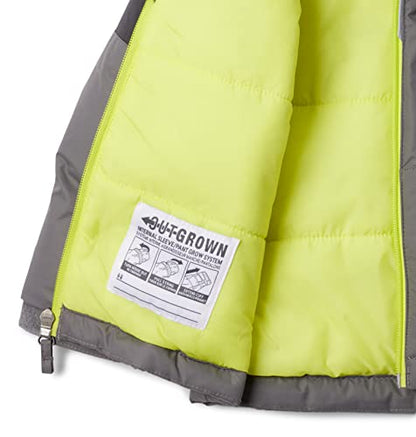 Columbia Youth Boys Lightning Lift II Jacket, City Grey/Shark, XX-Small