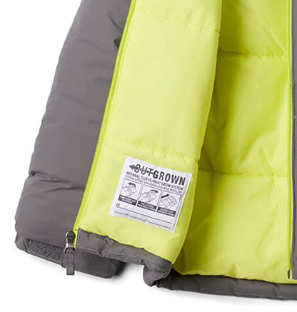 Columbia Youth Boys Lightning Lift II Jacket, City Grey/Shark, XX-Small