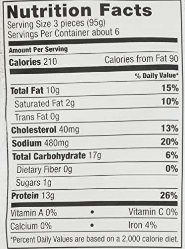 Perdue Simply Smart Organics Breaded Chicken Breast Tenders Gluten Free, 22 oz. (Frozen)