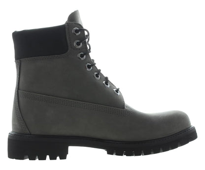 Timberland Men's 6 Inch Premium Boot Fashion, Medium Grey Nubuck,
