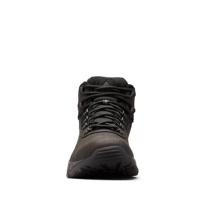 Columbia Mens Newton Ridge Plus II Waterproof Hiking Boot, Black/Black