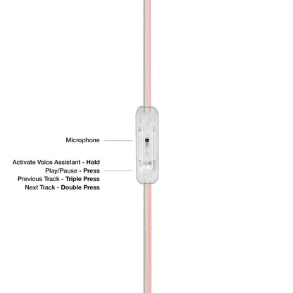 Koss CL5i Clear Transparent On-Ear Headphones, in-Line Microphone and Remote, Retro Style, 3.5mm Plug