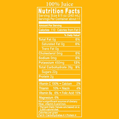 Tropicana, Orange Juice, No Pulp, 89 oz