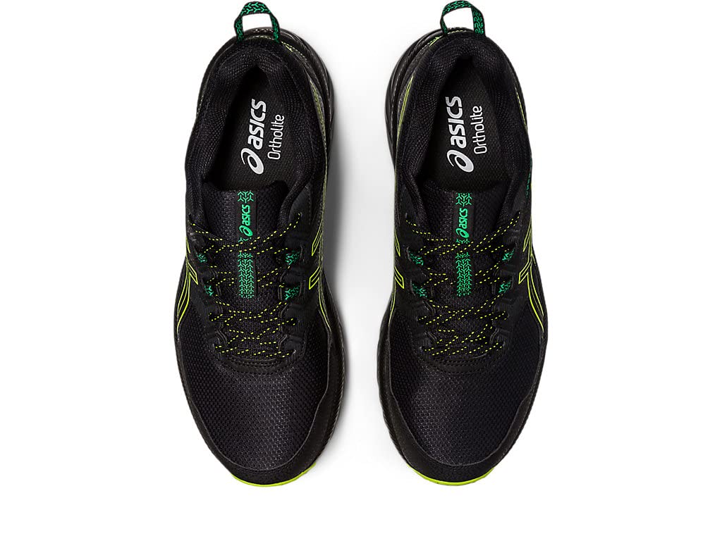 ASICS Men's Gel-Venture 9 Running Shoes Black/Lime Zest
