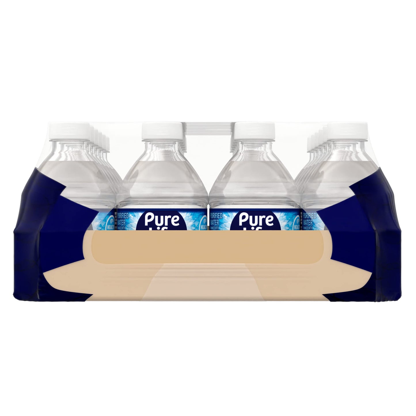 Pure Life Purified Water Bottles, 24 Pack - Still Bottled Water Enhanced with Minerals for a Crisp Taste, Plastic Bottles - 8 Fl Oz