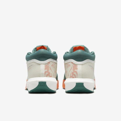 Nike Lebron Witness 8 Basketball Shoes (FB2239-101, SAIL/BICOASTAL/Campfire Orange/Safety Orange) Size 14