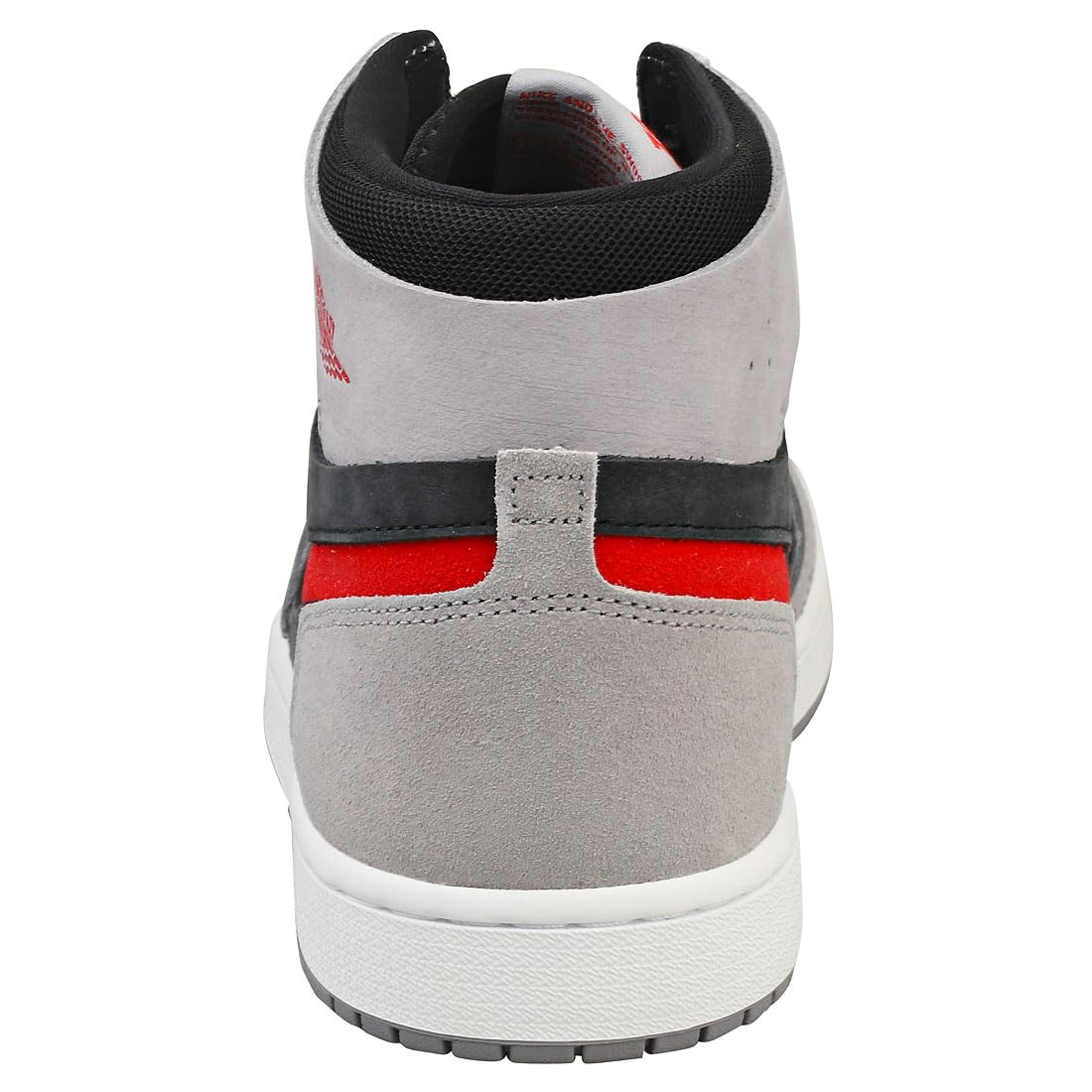 Men's Jordan 1 High Zoom Air CMFT Black/Fire Red-Cement Grey DV1307-060 8.5