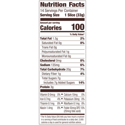 Pepperidge Farm Swirl Cinnamon Breakfast Bread, 16 oz. Loaf