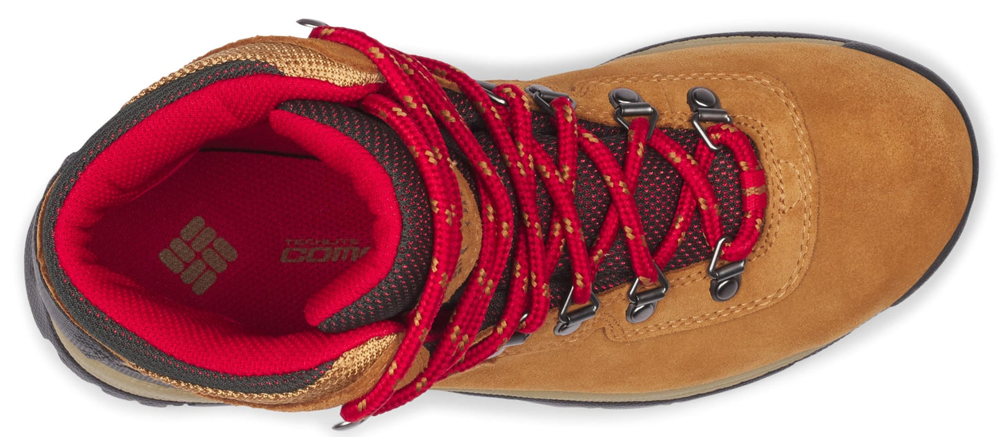 Columbia Women's Newton Ridge Plus Waterproof Amped, Elk/Mountain Red,