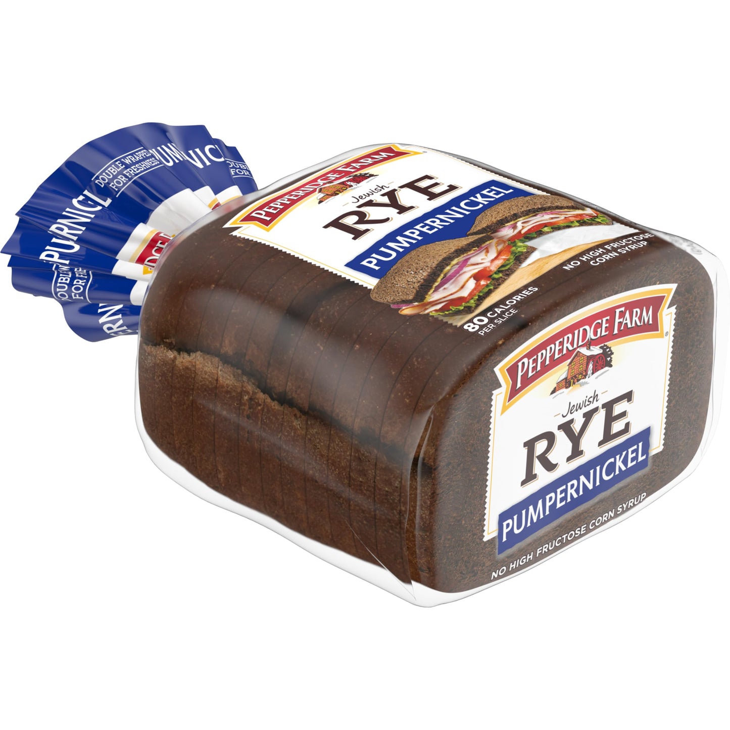 Pepperidge Farm Jewish Pumpernickel Dark Pump Bread, 16 Oz. Loaf