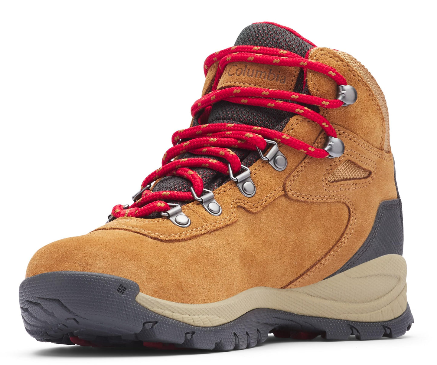 Columbia Women's Newton Ridge Plus Waterproof Amped, Elk/Mountain Red,