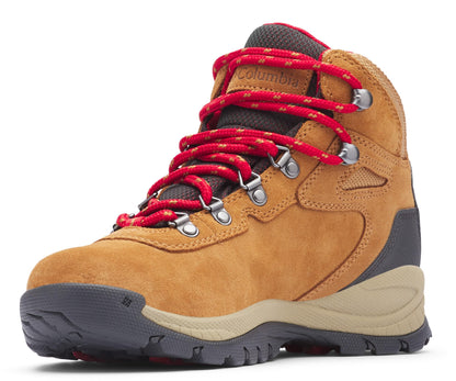 Columbia Women's Newton Ridge Plus Waterproof Amped, Elk/Mountain Red,