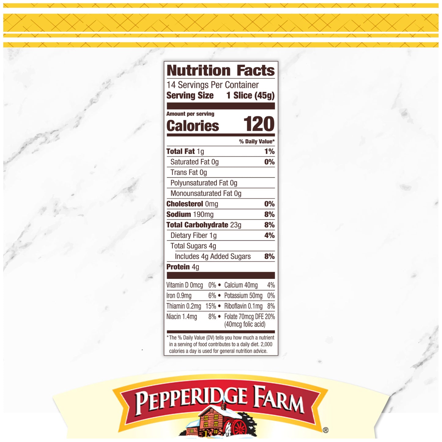 Pepperidge Farm Farmhouse Potato Bread, 22 Oz Loaf