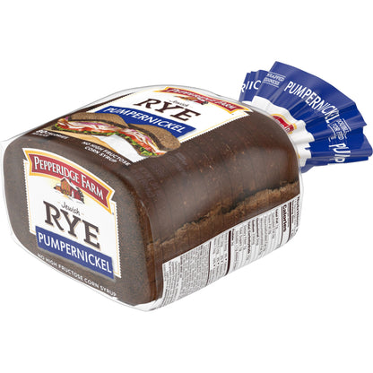 Pepperidge Farm Jewish Pumpernickel Dark Pump Bread, 16 Oz. Loaf