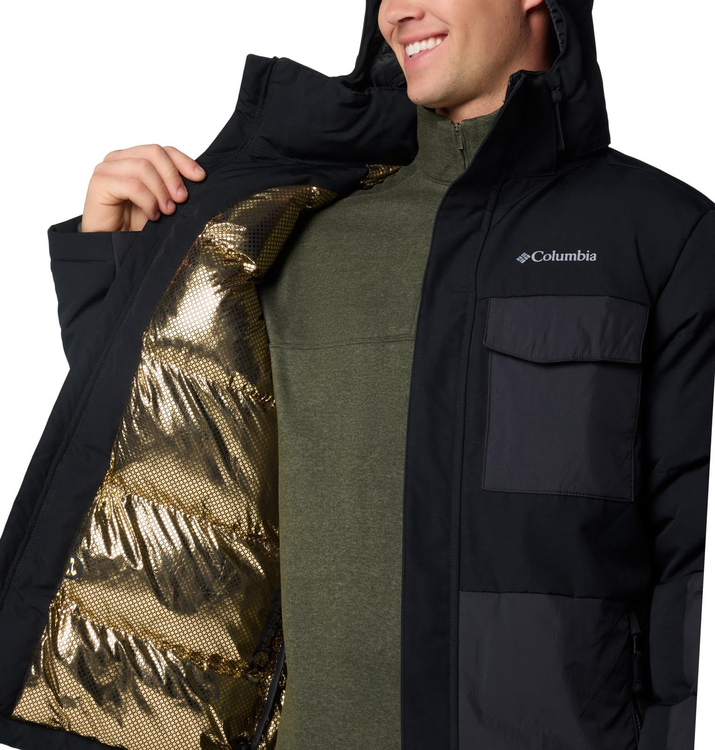 Columbia Men's Marquam Peak Fusion II Jacket, Black