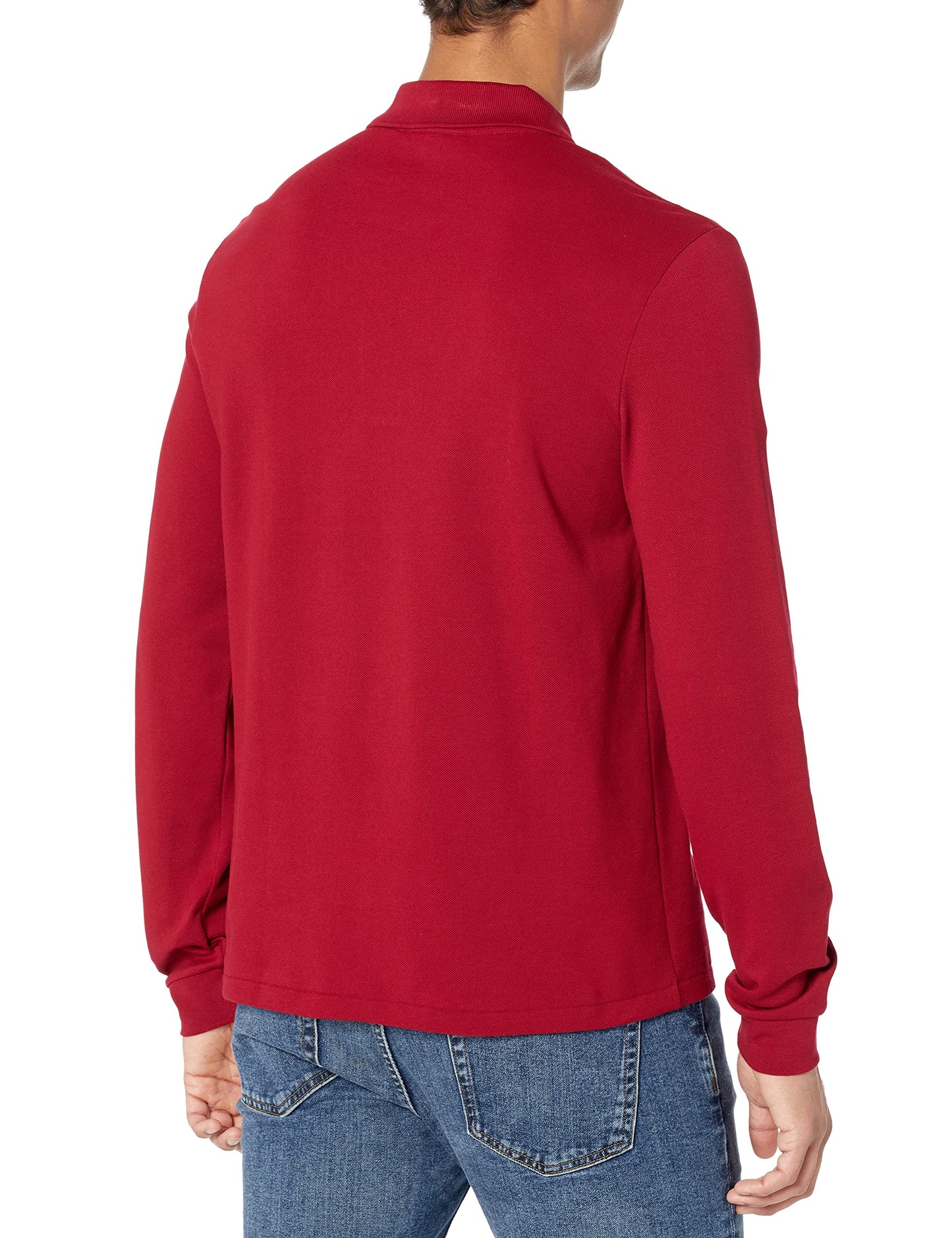 Lacoste Mens Classic Long Sleeve Pique Polo Shirt