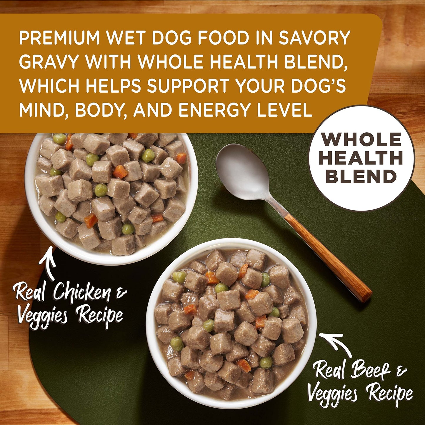 Rachael Ray Nutrish Chunks in Gravy Wet Dog Food Variety Pack, 13 Ounce (Pack of 12)