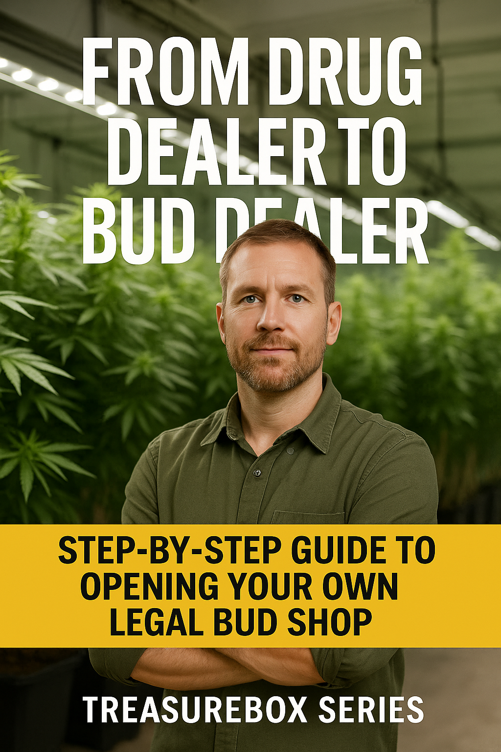 "From Drug Dealer 2 Bud Dealer: The Complete Step-by-Step Guide to Opening Your Legal Weed Shop."