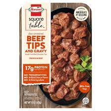 Hormel Beef Tips with Gravy