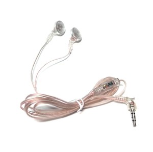 Clear Inmate Stereo Earbuds For Correctional Facilities
